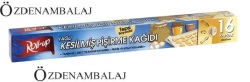 ROLL-UP SİLİKONLU KESİLMİŞ PİŞİRME KÂĞIDI 37 CM - Thumbnail