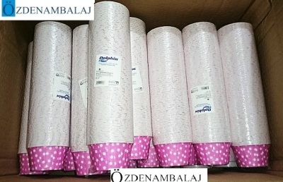 KÂĞIT MÜFFİN KEK KAPSÜLÜ PEMBE PUANTİYELİ 100'LÜ 36 PAKET