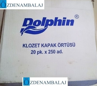 DOLPHİN KÂĞIT KLOZET KAPAK ÖRTÜSÜ 250'Lİ