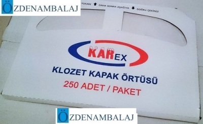 KAREX KÂĞIT KLOZET KAPAK ÖRTÜSÜ 250'Lİ