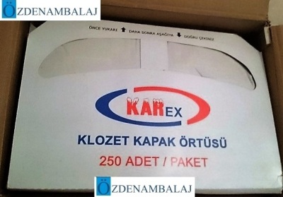 KAREX KÂĞIT KLOZET KAPAK ÖRTÜSÜ 250'Lİ