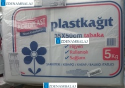 PE TABAKA 35*50 CM PLAST KÂĞIT 5 KG*5 25 KG - Thumbnail