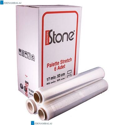 ​23 MİCRON PALET STREÇ 50 CM*300 MT