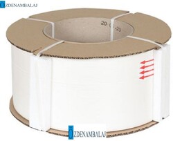 OZDN - 5 MM İTHAL OTOMATİK MAKİNA BAĞLAMA ÇEMBERİ ( BEYAZ )