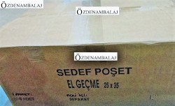 BASKILI EL GEÇME POŞET 25*35 CM - Thumbnail