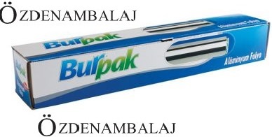 BURPAK ALUMİNYUM KUTULU FOLYO 30 CM*100 MT