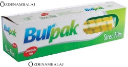 BURPAK STREÇ FİLM 30 CM * 166 MT 9,5 MİC KAYAR PIÇAK HEDİYELİ - Thumbnail