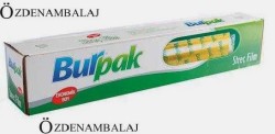 BURPAK STREÇ FİLM 45 CM * 166 MT 9,5 MİCKAYAR PIÇAK HEDİYELİ - Thumbnail