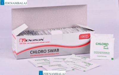 CHOLORHEXİDİNE SOLÜSYONLU SWAB MENDİL 100'ADET