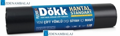 YENİ NESİL DÖKME ÇÖP TORBASI HANTAL STANDART V KATLAMA KOD : 618