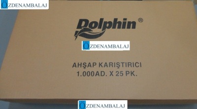 DOLPHİN TAHTA KARIŞTIRICI 10 CM 1000'Lİ