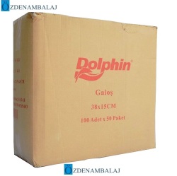 DOLPHİN EKONOMİK GALOŞ KALIN 38*15 CM 100'LÜ - Thumbnail