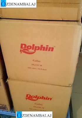 DOLPHİN EKONOMİK GALOŞ KALIN 38*15 CM 100'LÜ