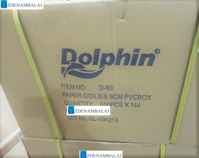 DOLPHİN İTHAL DANTEL KAĞIT 9 CM 500'LÜ 