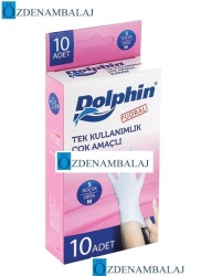 DOLPHİN KULLAN AT ELDİVEN 10'LU PAKET - Thumbnail