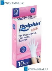 DOLPHİN KULLAN AT ELDİVEN 10'LU PAKET - Thumbnail