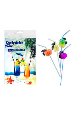 ​DOLPHİN MEYVELİ PİPET 50'Lİ