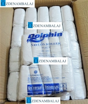 DOLPHİN NAYLON KOLLUK 20*40 CM 100'ADET