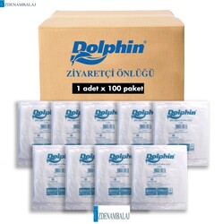 ​DOLPHİN NAYLON ZİYARETÇİ ÖNLÜĞÜ 100’PAKET - Thumbnail