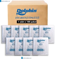 ​DOLPHİN NAYLON ZİYARETÇİ ÖNLÜĞÜ 100’PAKET - Thumbnail