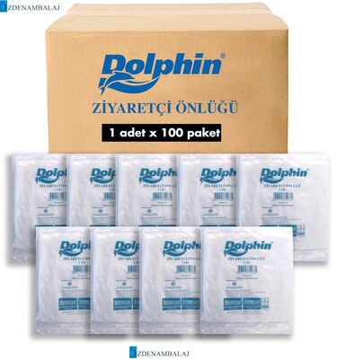 ​DOLPHİN NAYLON ZİYARETÇİ ÖNLÜĞÜ 100’PAKET