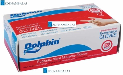 DOLPHİN VİNYL ELDİVEN PUDRASIZ ( L )