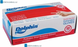 DOLPHİN VİNYL ELDİVEN PUDRASIZ ( M ) - Thumbnail