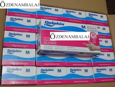 DOLPHİN VİNYL ELDİVEN PUDRASIZ ( M )