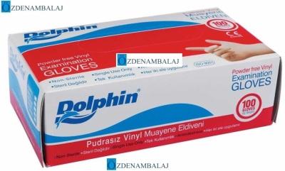 DOLPHİN VİNYL ELDİVEN PUDRASIZ ( S )