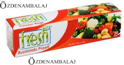 FRESH-UP - FRESH-UP BUZDOLABI POŞETİ BÜYÜK 20'Lİ FRESH-UP - FRESH-UP BUZDOLABI POŞETİ BÜYÜK 20'Lİ