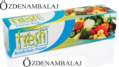 FRESH-UP BUZDOLABI POŞETİ KÜÇÜK 50'Lİ