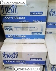 FRESH-UP ÇÖP TORBASI ORTA BOY 55*60 CM - Thumbnail