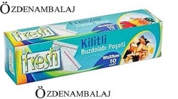 FRESH-UP KİLİTLİ BUZDOLABI POŞETİ 19*25 10'LU - Thumbnail