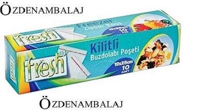 FRESH-UP KİLİTLİ BUZDOLABI POŞETİ 19*25 10'LU