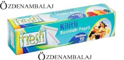 FRESH-UP KİLİTLİ BUZDOLABI POŞETİ 19*25 10'LU