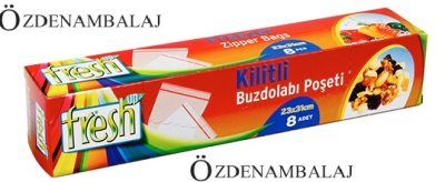 FRESH-UP KİLİTLİ BUZDOLABI POŞETİ 23*31 8 Lİ