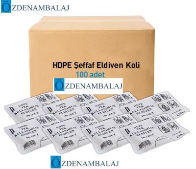 HDPE ŞEFFAF ELDİVEN