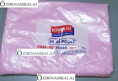 KROPLAST BLOK POŞET KARIŞIK RENKLİ 30*45 CM 100'LÜ