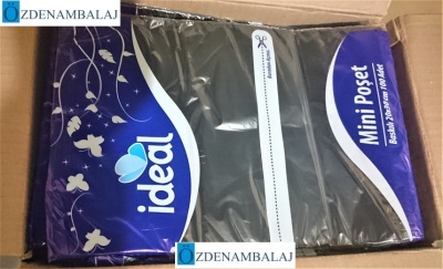 İDEAL MİNİ POŞET 20*30 CM 100'LÜ ( SİYAH )