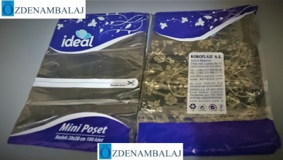 İDEAL MİNİ POŞET 20*30 CM 100'LÜ ( SİYAH )