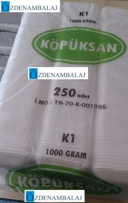 K1 1000 GR TABAK BEYAZ 225*135*27 250'Lİ