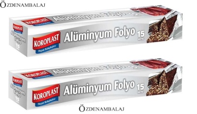 KOROPLAST ALUMİNYUM FOLYO 15 MT