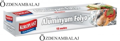 KOROPLAST ALUMİNYUM FOLYO 15 MT