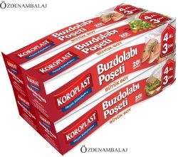 KOROPLAST BUZDOLABI POŞETİ 4 AL 3 ÖDE BÜYÜK - Thumbnail