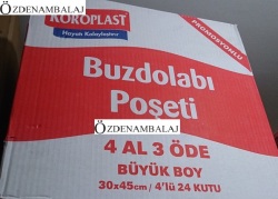 KOROPLAST BUZDOLABI POŞETİ 4 AL 3 ÖDE BÜYÜK - Thumbnail