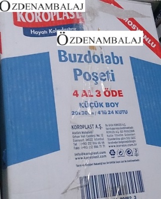 KOROPLAST BUZDOLABI POŞETİ 4 AL 3 ÖDE KÜÇÜK