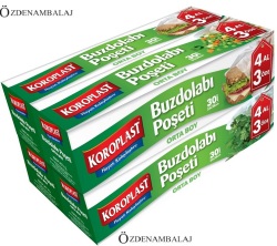 KOROPLAST BUZDOLABI POŞETİ 4 AL 3 ÖDE ORTA - Thumbnail