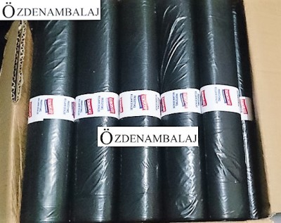 KOROPLAST EKO END ÇÖP TORBASI JUMBO SİYAH 80*110 CM