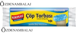 KOROPLAST EKONOMİK ÇÖP TORBASI JUMBO BOY 80*110 CM - Thumbnail