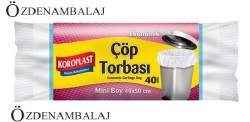 KOROPLAST EKONOMİK ÇÖP TORBASI MİNİ BOY 40*50 CM - Thumbnail